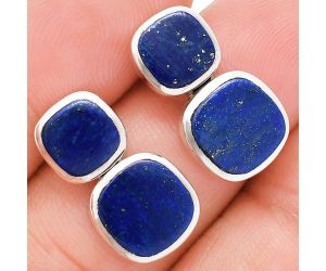 Lapis Lazuli Earrings EXE01950 E-1252, 9x9 mm