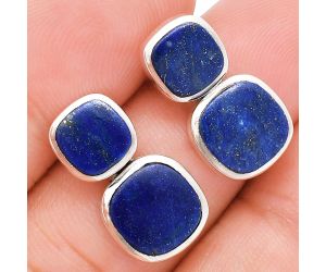 Lapis Lazuli Earrings EXE01951 E-1252, 9x9 mm