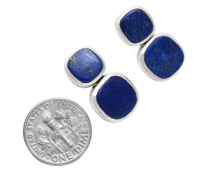 Lapis Lazuli Earrings EXE01951 E-1252, 9x9 mm