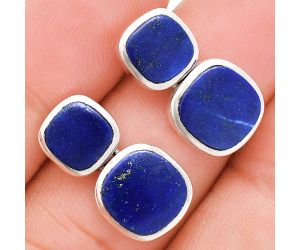 Lapis Lazuli Earrings EXE01953 E-1252, 9x9 mm