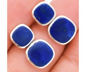 Lapis Lazuli Earrings EXE01954 E-1252, 9x9 mm