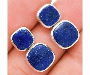 Lapis Lazuli Earrings EXE01956 E-1252, 9x9 mm