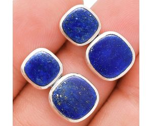 Lapis Lazuli Earrings EXE01957 E-1252, 9x9 mm