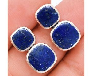 Lapis Lazuli Earrings EXE01958 E-1252, 9x9 mm