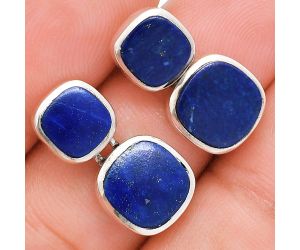 Lapis Lazuli Earrings EXE01960 E-1252, 9x9 mm