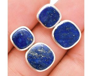 Lapis Lazuli Earrings EXE01962 E-1252, 9x9 mm