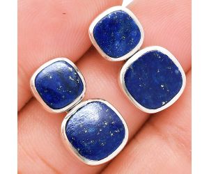 Lapis Lazuli Earrings EXE01963 E-1252, 9x9 mm