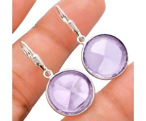 Amethyst Earrings EXE02106 E-1254, 16x16 mm