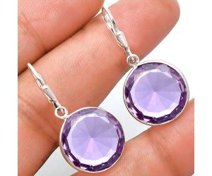 Amethyst Earrings EXE02112 E-1254, 16x16 mm