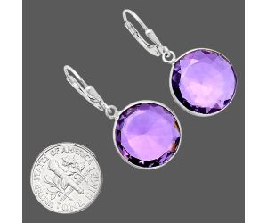 Amethyst Earrings EXE02112 E-1254, 16x16 mm