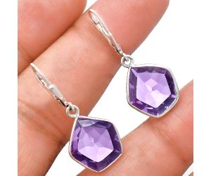 Amethyst Earrings EXE02114 E-1254, 13x14 mm