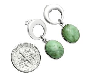 Utah Variscite Earrings EXE02659 E-1259, 10x12 mm