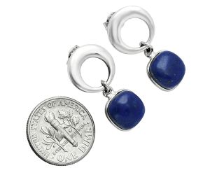 Lapis Lazuli Earrings EXE02660 E-1259, 9x9 mm