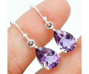 Amethyst Earrings EXE02832 E-1021, 8x12 mm