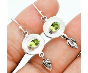 Peridot Earrings EXE02845 E-1230, 6x4 mm