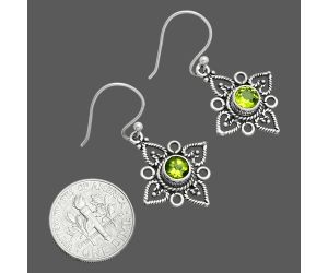 Peridot Earrings EXE02876 E-1250, 5x5 mm