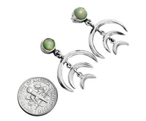 Crescent Moon - Ethiopian Opal Earrings EXE02900 E-1249, 6x6 mm