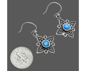 Sleeping Beauty Turquoise Earrings EXE02934 E-1250, 5x5 mm