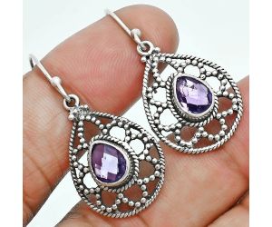 Amethyst Earrings EXE02943 E-1251, 6x8 mm