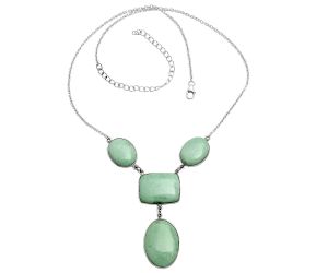 Utah Variscite Necklace EXN01041 N-1013, 18x24 mm