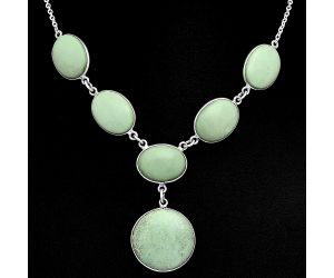 Utah Variscite Necklace EXN01073 N-1013, 20x20 mm