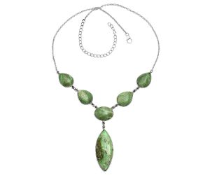 Utah Variscite Necklace EXN01077 N-1013, 15x35 mm