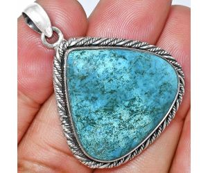 Shattuckite Pendant EXP01139 P-1074, 25x26 mm