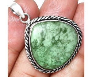 Utah Variscite Pendant EXP01159 P-1074, 22x23 mm