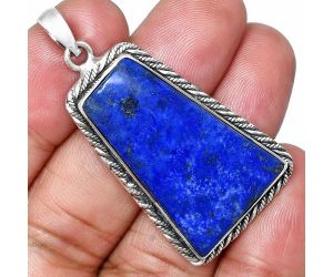 Lapis Lazuli Pendant EXP01161 P-1074, 20x32 mm