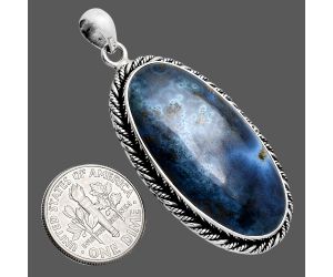 Shattuckite Pendant EXP01162 P-1074, 18x36 mm