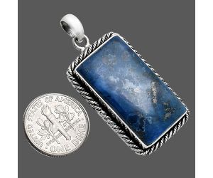 Shattuckite Pendant EXP01184 P-1074, 16x28 mm