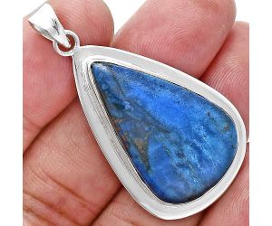 Shattuckite Pendant EXP01205 P-1076, 19x30 mm