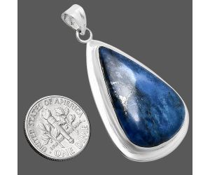 Shattuckite Pendant EXP01205 P-1076, 19x30 mm