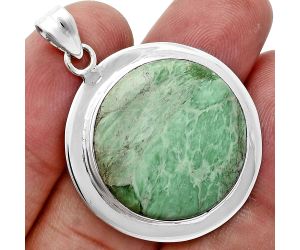 Utah Variscite Pendant EXP01243 P-1076, 23x23 mm