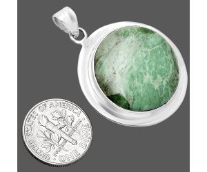 Utah Variscite Pendant EXP01243 P-1076, 23x23 mm