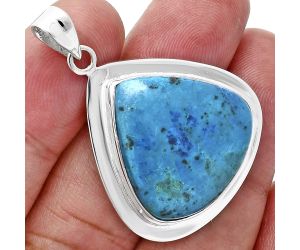 Shattuckite Pendant EXP01247 P-1076, 23x23 mm