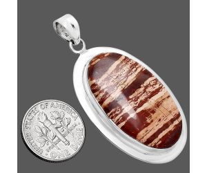 Snake Skin Jasper Pendant EXP01257 P-1076, 18x32 mm