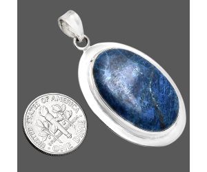 Shattuckite Pendant EXP01259 P-1076, 17x27 mm