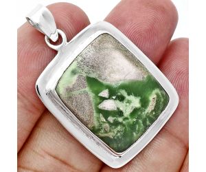 Utah Variscite Pendant EXP01260 P-1076, 19x22 mm