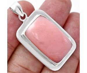 Pink Opal Pendant EXP01261 P-1076, 15x24 mm