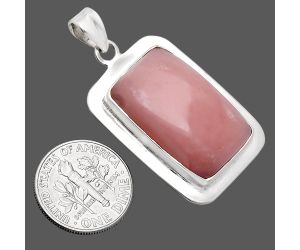 Pink Opal Pendant EXP01261 P-1076, 15x24 mm