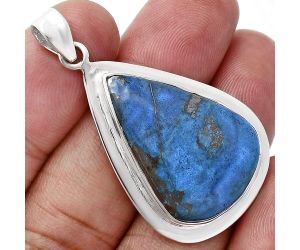 Shattuckite Pendant EXP01274 P-1076, 19x28 mm