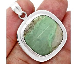 Utah Variscite Pendant EXP01278 P-1076, 21x21 mm