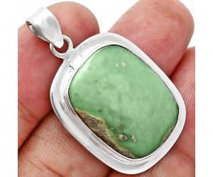 Utah Variscite Pendant EXP01281 P-1076, 18x23 mm