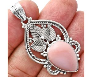 Pink Opal Pendant EXP01296 P-1258, 13x18 mm