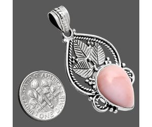 Pink Opal Pendant EXP01296 P-1258, 13x18 mm