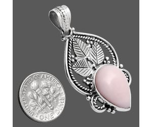 Pink Opal Pendant EXP01306 P-1258, 13x18 mm