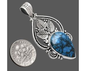 Shattuckite Pendant EXP01311 P-1258, 14x21 mm