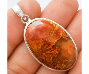 Rare Cady Mountain Agate Pendant EXP01375 P-1124, 20x30 mm