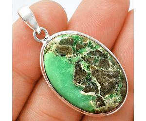 Utah Variscite Pendant EXP01377 P-1124, 19x28 mm